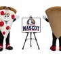 Pepperoni Pizza Mascot Costume