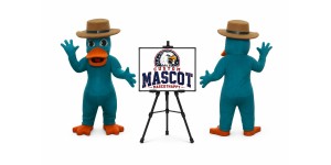 Perry The Platypus Of Phineas Ferb Mascot Costume Perry The Platypus Of Phineas Ferb Mascot Costume