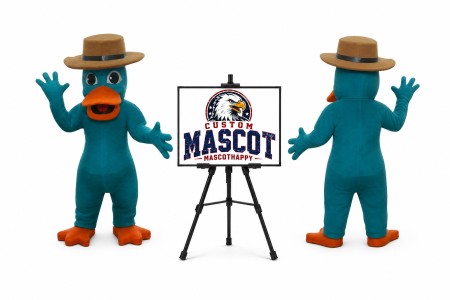Perry The Platypus Of Phineas Ferb Mascot Costume