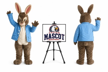 Peter Rabbit Bunny Easter Mascot Costume for Easter Events