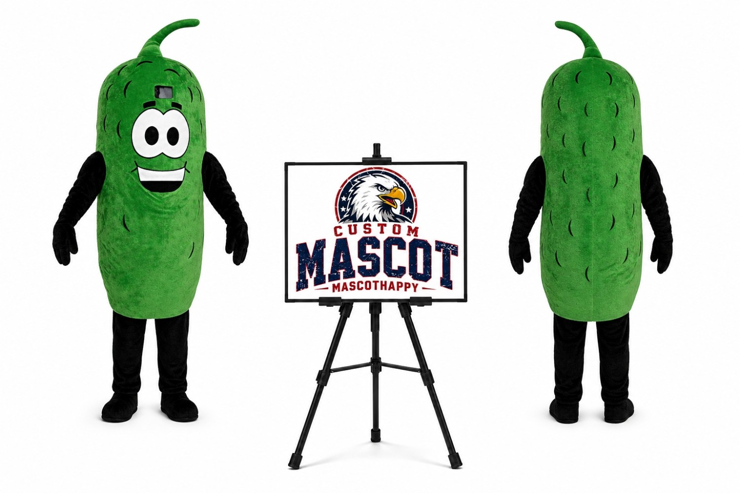 Pickled Vegetable Beans Eggplant Mascot Costume for Easter Events Pickled Vegetable Beans Eggplant Mascot Costume for Easter Events
