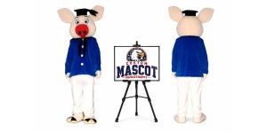 Pig Doctor Mascot Costume Pig Doctor Mascot Costume