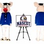Pig Doctor Mascot Costume