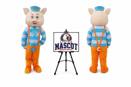 Pig Mascot Costume