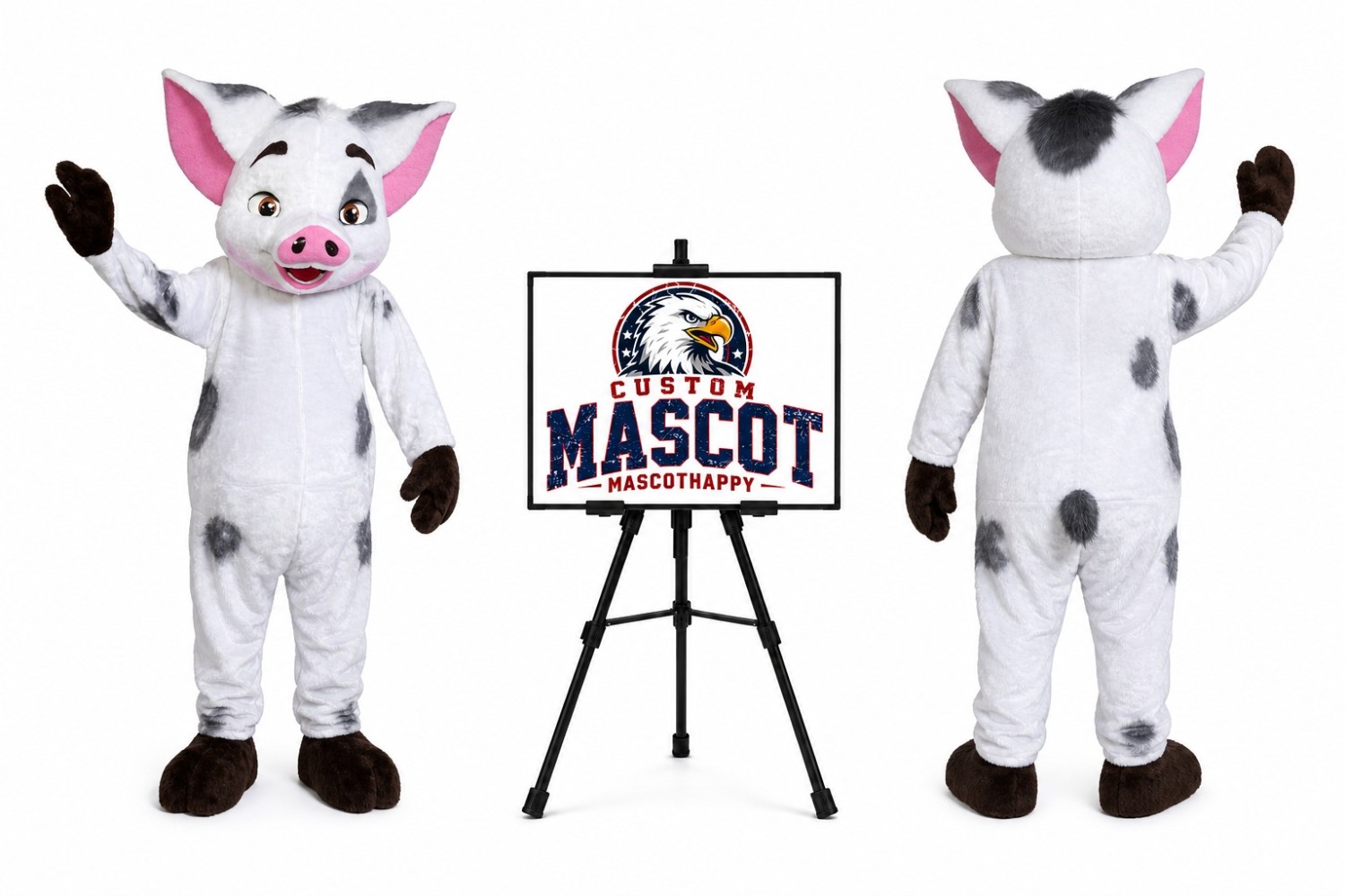 Pig Mascot Costume Pig Mascot Costume