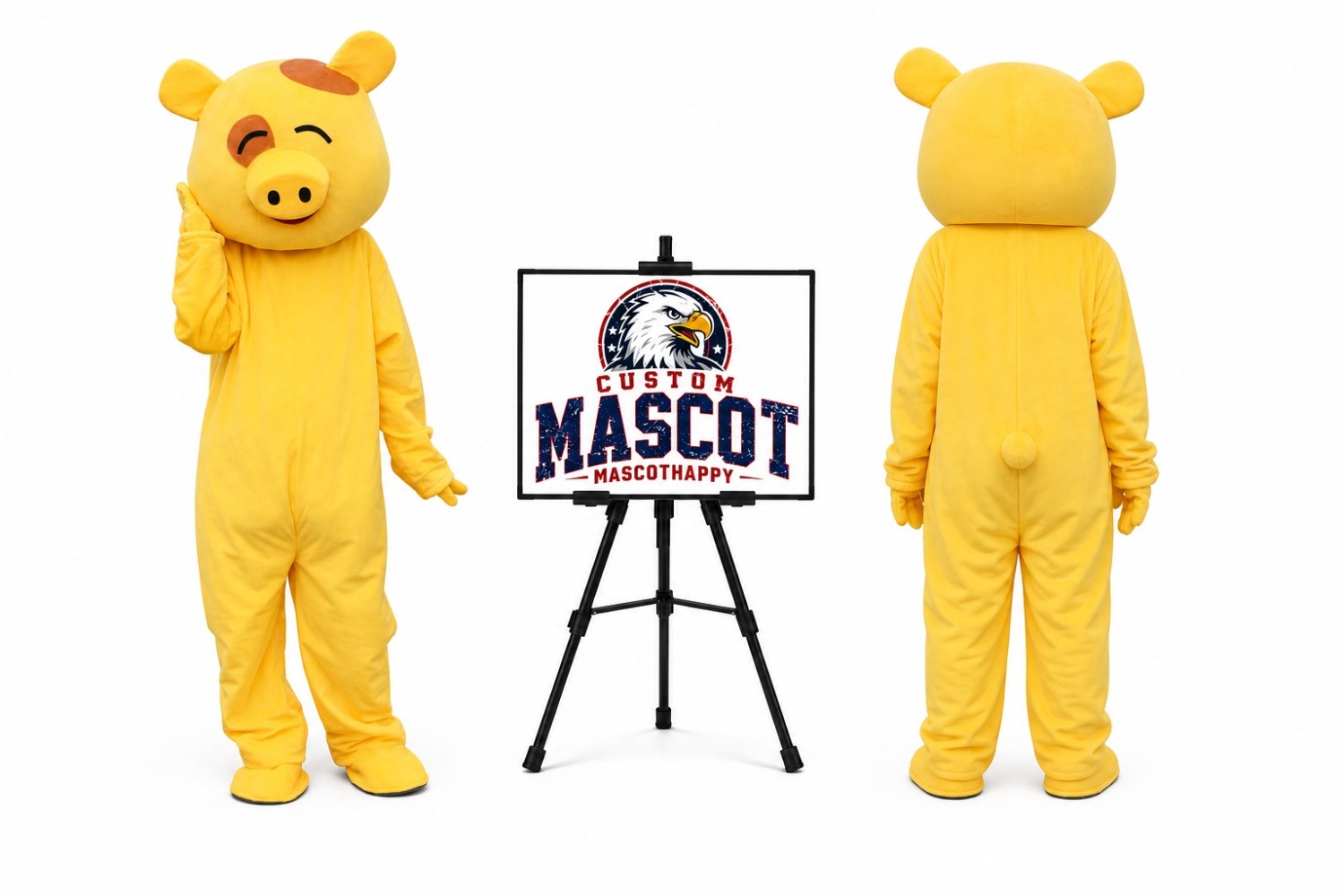 Pig Mascot Costume Pig Mascot Costume