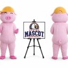 Pig Mascot Costume