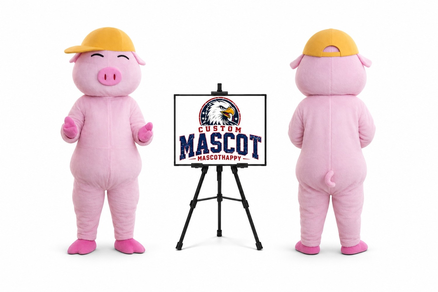 Pig Mascot Costume Pig Mascot Costume
