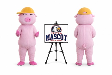 Pig Mascot Costume
