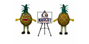 Pineapple Mascot Costume for Food Events Pineapple Mascot Costume for Food Events