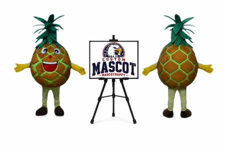 Pineapple Mascot Costume for Food Events