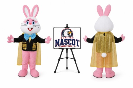 Adult Rabbit Bunny Mascot Costume for Easter Events