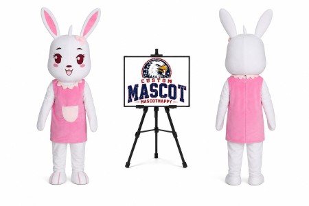Bunny Rabbit Mascot Costume for Easter Events