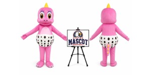 Dinosaur Baby Mascot Costume Dinosaur Baby Mascot Costume