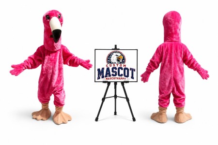 Flamingo Mascot Costume