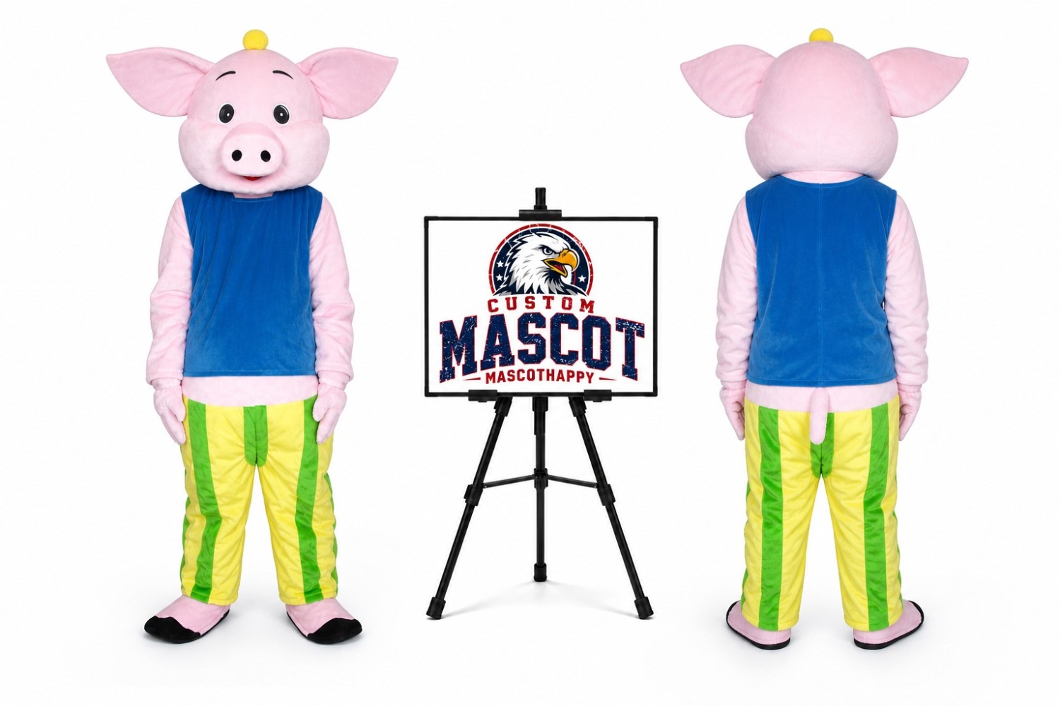 Pig Mascot Costume Pig Mascot Costume