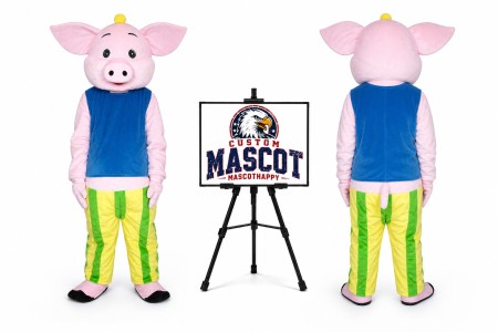Pig Mascot Costume