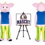 Pig Mascot Costume
