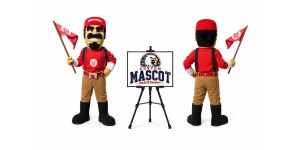 Pioneer Mascot Costume Pioneer Mascot Costume