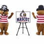Pirate Beaver Mascot Costume for Parties