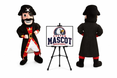 Pirate Captain Halloween Mascot Costume for Halloween Events