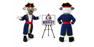 Pirate Dog Mascot Costume for Parties Pirate Dog Mascot Costume for Parties