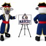 Pirate Dog Mascot Costume for Parties