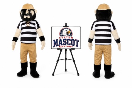 Pirate Man Mascot Costume for Parties