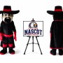 Pirate Warrior Mascot Costume for Parties