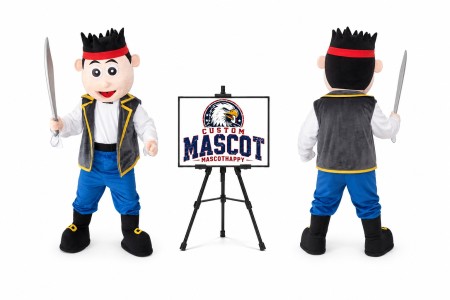 Pirates Boy Mascot Costume for Parties