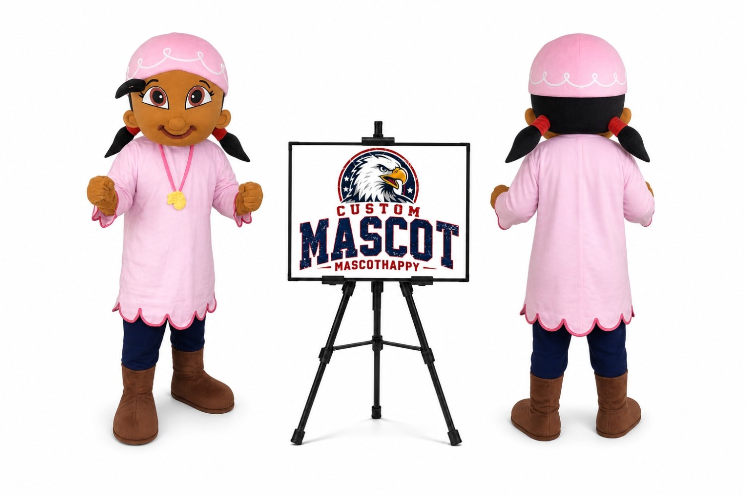 Pirates Girl Mascot Costume for Parties Pirates Girl Mascot Costume for Parties