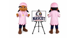 Pirates Girl Mascot Costume for Parties Pirates Girl Mascot Costume for Parties