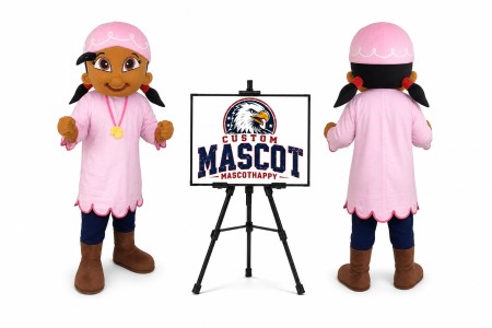 Pirates Girl Mascot Costume for Parties