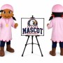 Pirates Girl Mascot Costume for Parties