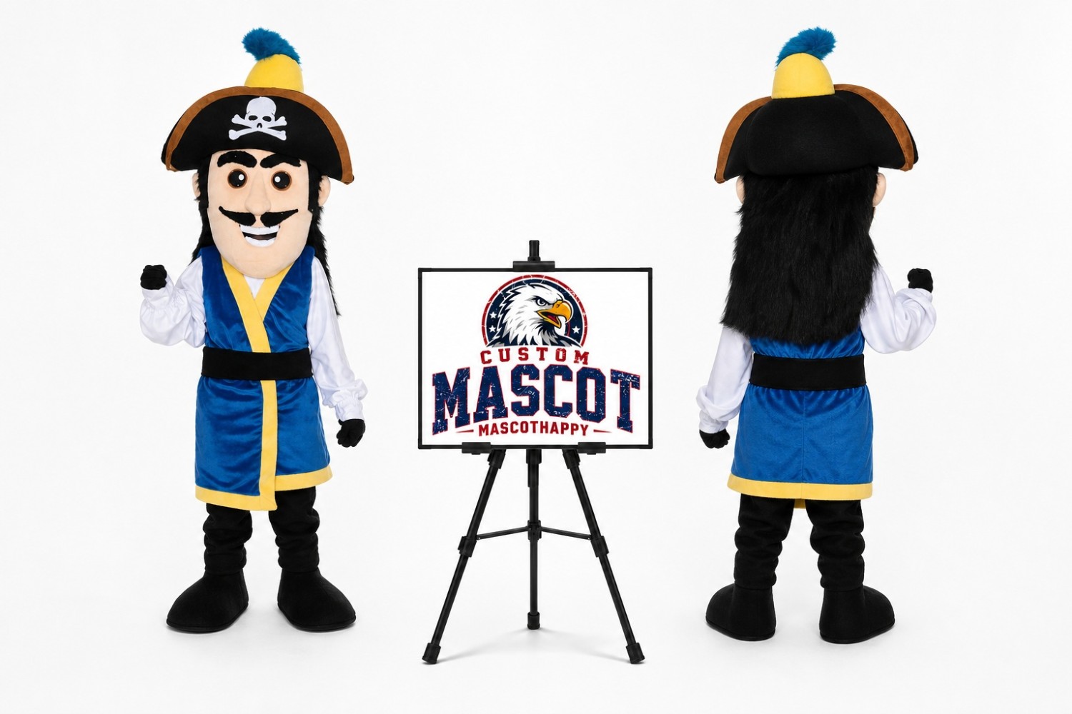 Pirates Of The Caribbean Mascot Costume for Parties Pirates Of The Caribbean Mascot Costume for Parties