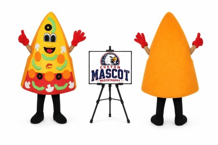 Pizza Food Mascot Costume for Food Events