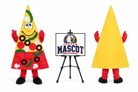 Pizza Mascot Costume