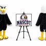 Plush Blad Eagle Mascot Costume