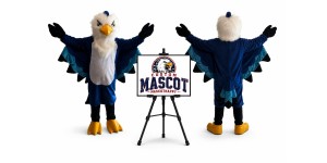 Plush Eagle Mascot Costume Plush Eagle Mascot Costume