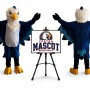 Plush Eagle Mascot Costume
