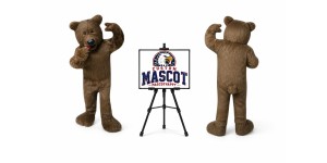 Plush Bear Mascot Costume