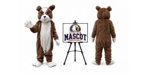 Plush Bulldog Mascot Costume Plush Bulldog Mascot Costume