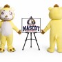 Plush Cartoon Animal Wedding Squirrel Mascot Costume for Wedding Events
