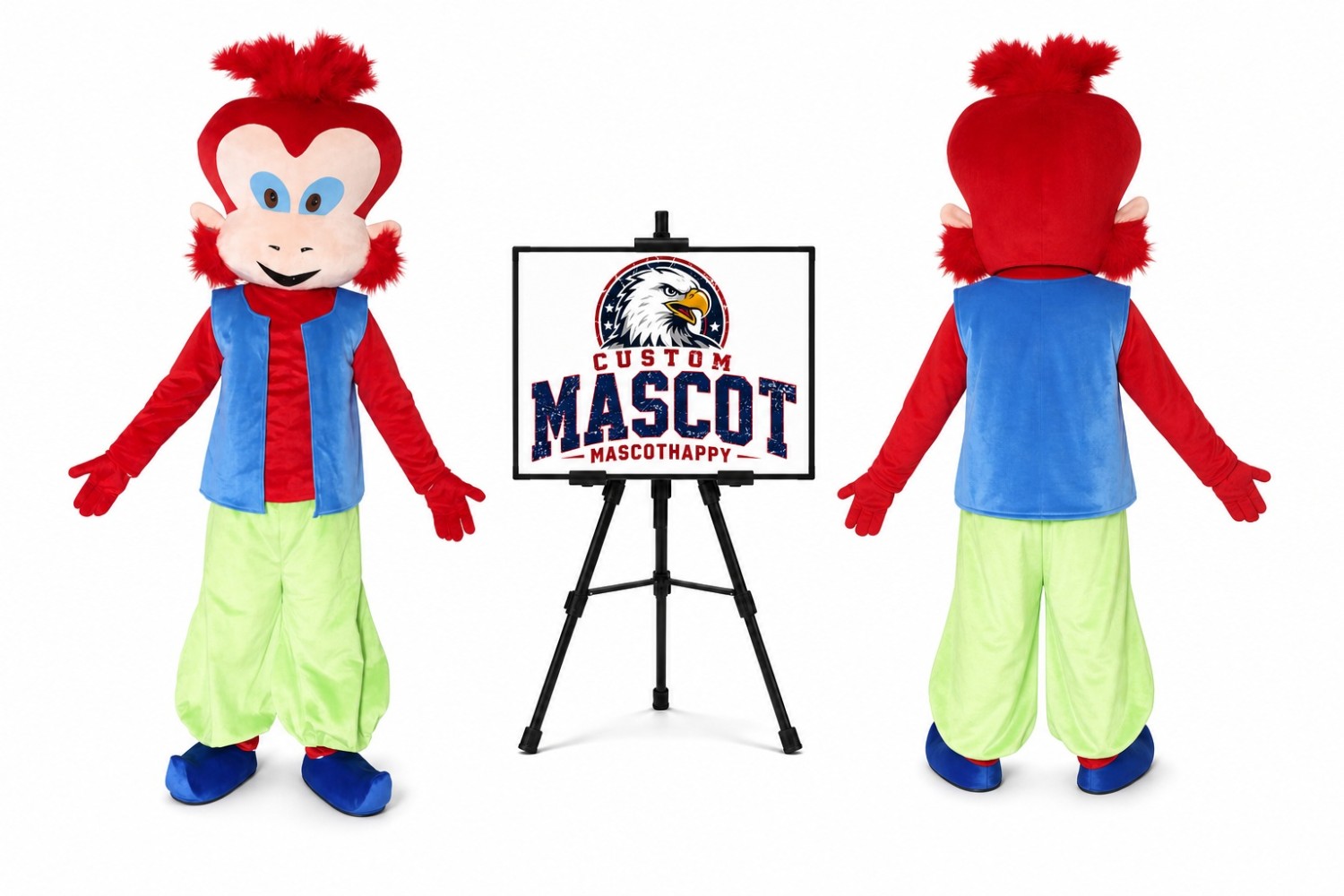 Plush Cartoon High Monkey Mascot Costume Plush Cartoon High Monkey Mascot Costume
