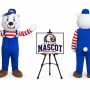 Plush Cartoon Bear Mascot Costume