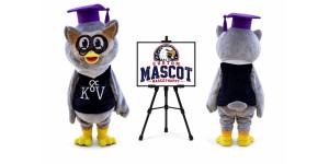 Plush Doctor Owl Mascot Costume Plush Doctor Owl Mascot Costume