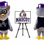 Plush Doctor Owl Mascot Costume