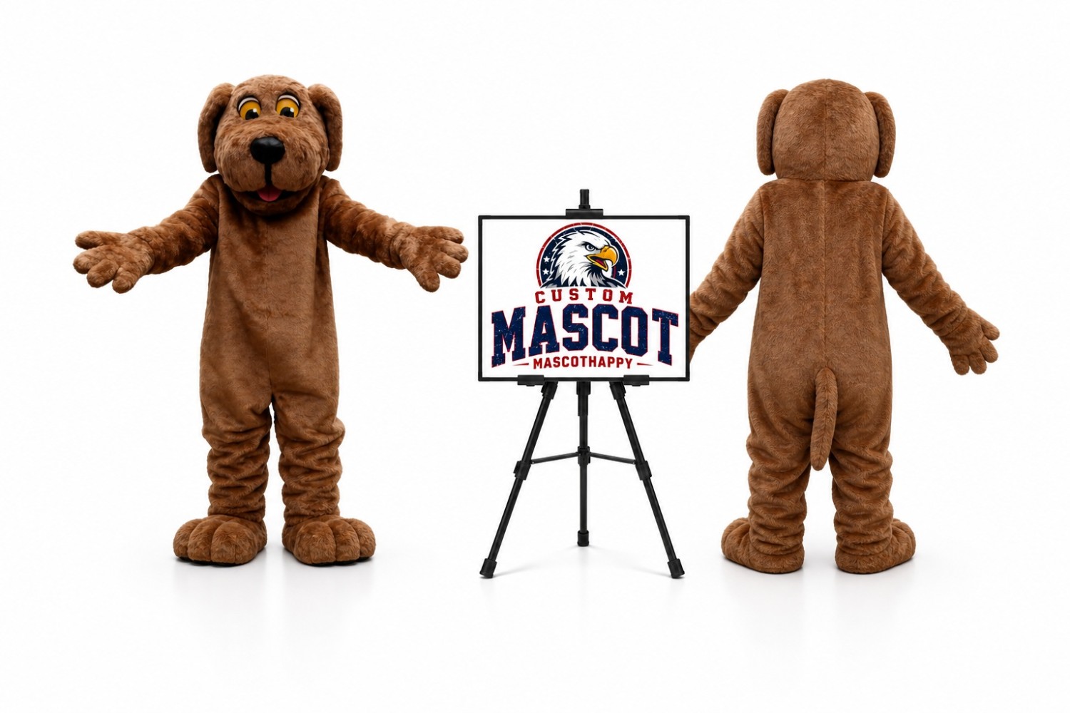 Plush Dog Mascot Costume Plush Dog Mascot Costume