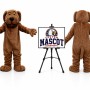 Plush Dog Mascot Costume