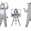 Plush Donkey Mascot Costume
